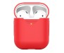 Чехол для Airpods AhaStyle Silicone Case Red (AHA-01020-RED)