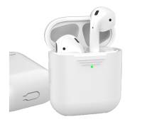 Чехол для Airpods AhaStyle Silicone Case White (AHA-01020-WHT)
