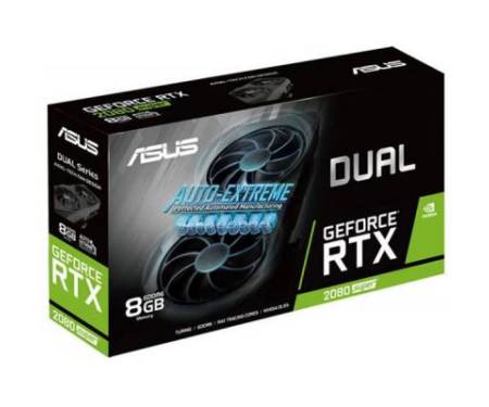Видеокарта ASUS GeForce RTX2080 SUPER 8192Mb DUAL EVO (DUAL-RTX2080S-8G-EVO-V2)