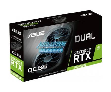 Видеокарта ASUS GeForce RTX2080 SUPER 8192Mb DUAL OC EVO (DUAL-RTX2080S-O8G-EVO-V2)