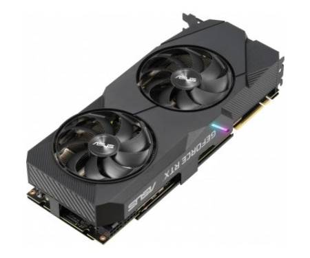 Видеокарта ASUS GeForce RTX2080 SUPER 8192Mb DUAL OC EVO (DUAL-RTX2080S-O8G-EVO-V2)