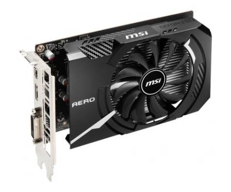 Видеокарта MSI GeForce GTX1650 4096Mb D6 AERO ITX OC (GTX 1650 D6 AERO ITX OC)