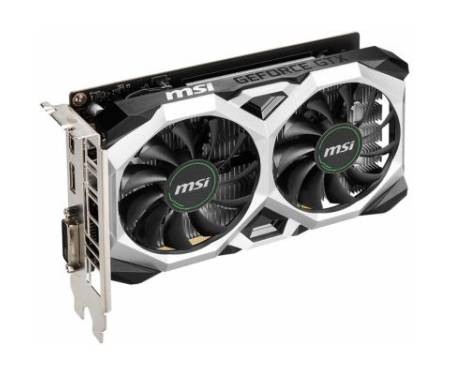 Видеокарта MSI GeForce GTX1650 4096Mb D6 VENTUS XS OC (GTX 1650 D6 VENTUS XS OC)