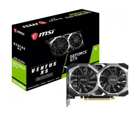 Видеокарта MSI GeForce GTX1650 SUPER 4096Mb VENTUS XS OC (GTX 1650 SUPER VENTUS XS OC)