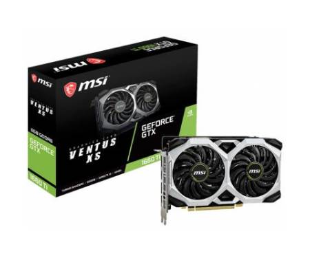 Видеокарта MSI GeForce GTX1660 Ti 6144Mb VENTUS XS (GTX 1660 Ti VENTUS XS 6G)