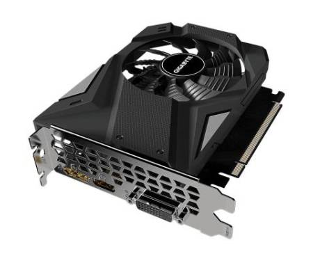 Видеокарта GIGABYTE GeForce GTX1650 4096Mb D6 OC (GV-N1656OC-4GD)