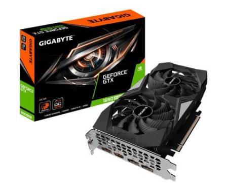 Видеокарта GIGABYTE GeForce GTX1660 SUPER 6144Mb OC (GV-N166SOC-6GD)