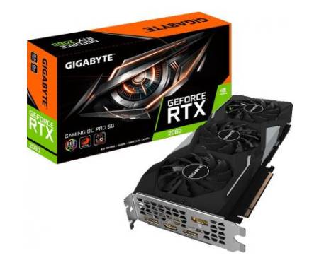 Видеокарта GIGABYTE GeForce RTX2060 6144Mb GAMING OC PRO (GV-N2060GAMINGOC PRO-6GD)
