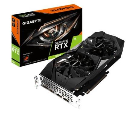 Видеокарта GIGABYTE GeForce RTX2060 6144Mb WINDFORCE (GV-N2060WF2-6GD)