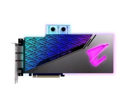 Видеокарта GIGABYTE GeForce RTX2080 SUPER 8192Mb AORUS WATER BLOCK (GV-N208SAORUS WB-8GC)
