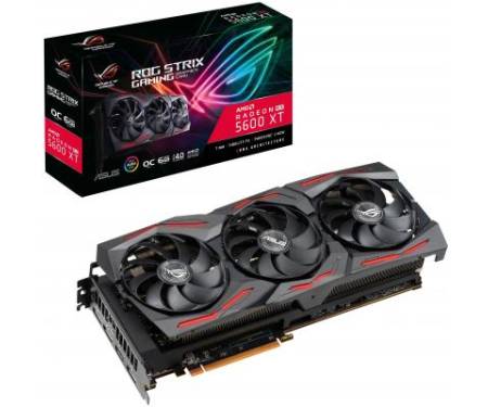 Видеокарта ASUS Radeon RX 5600 XT 6144Mb ROG STRIX OC GAMING (ROG-STRIX-RX5600XT-O6G-GAMING)