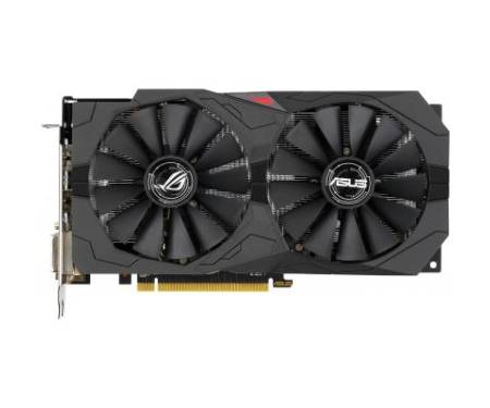 Видеокарта ASUS Radeon RX 570 8192Mb ROG STRIX GAMING OC (ROG-STRIX-RX570-O8G-GAMING)