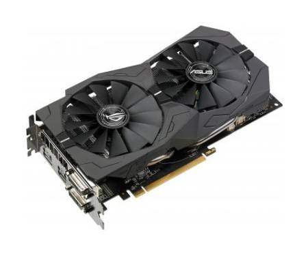 Видеокарта ASUS Radeon RX 570 8192Mb ROG STRIX GAMING OC (ROG-STRIX-RX570-O8G-GAMING)