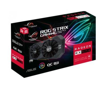 Видеокарта ASUS Radeon RX 570 8192Mb ROG STRIX GAMING OC (ROG-STRIX-RX570-O8G-GAMING)