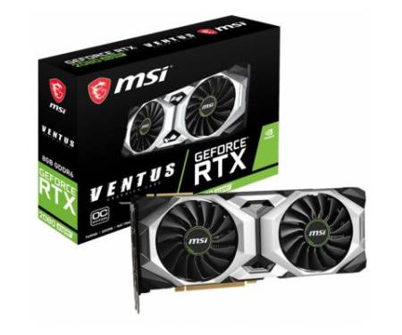 Видеокарта MSI GeForce RTX2080 SUPER 8192Mb VENTUS OC (RTX 2080 SUPER VENTUS OC)