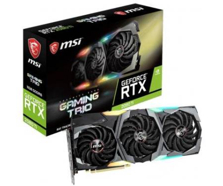 Видеокарта MSI GeForce RTX2080 Ti 11Gb GAMING TRIO (RTX 2080 Ti GAMING TRIO)