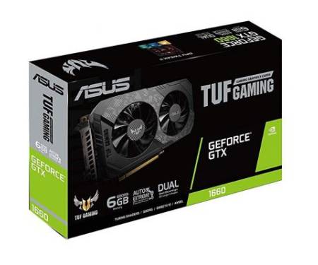 Видеокарта ASUS GeForce GTX1660 6144Mb TUF GAMING (TUF-GTX1660-6G-GAMING)
