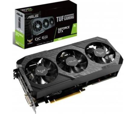 Видеокарта ASUS GeForce GTX1660 6144Mb TUF3 OC GAMING (TUF3-GTX1660-O6G-GAMING)