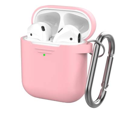 Чехол для Airpods AhaStyle Silicone Case Pink (AHA-01060-PNK)