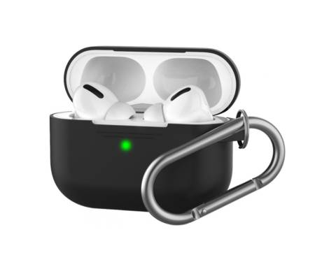 Чехол для Airpods Pro AhaStyle Silicone Case Black (AHA-0P100-BLK)