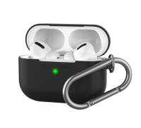 Чехол для Airpods Pro AhaStyle Silicone Case Black (AHA-0P100-BLK)