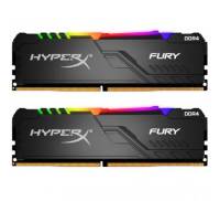 Модуль памяти для компьютера DDR4 32GB (2x16GB) 3000 MHz HyperX FURY RGB Kingston (HX430C15FB3AK2/32)