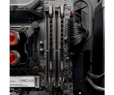 Модуль памяти для компьютера DDR4 32GB (2x16GB) 3000 MHz Viper Steel Patriot (PVS432G300C6K)