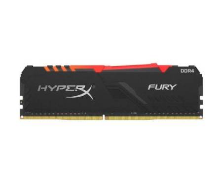 Модуль памяти для компьютера DDR4 8GB 3200 MHz HyperX FURY RGB Kingston (HX432C16FB3A/8)
