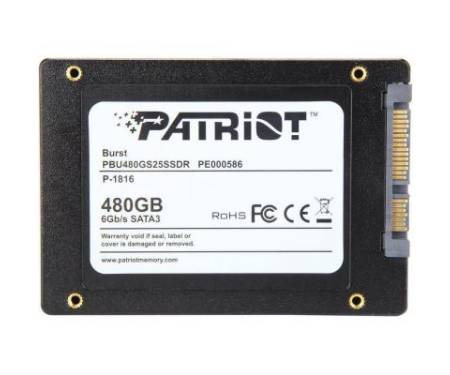 Накопитель SSD 2.5 480GB Patriot (PBU480GS25SSDR)