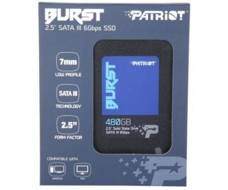 Накопитель SSD 2.5 480GB Patriot (PBU480GS25SSDR)