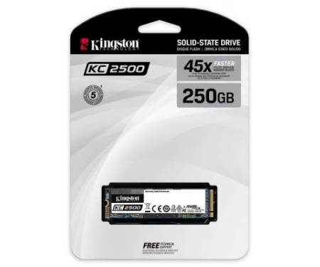 Накопитель SSD M.2 2280 250GB Kingston (SKC2500M8/250G)