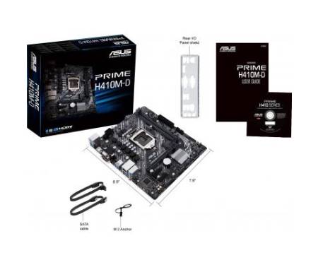Материнская плата ASUS PRIME H410M-D