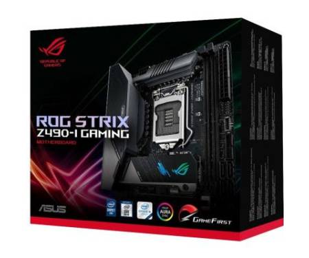 Материнская плата ASUS ROG STRIX Z490-I GAMING