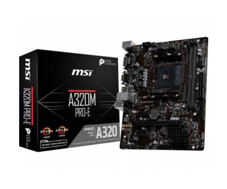 Материнская плата MSI A320M PRO-E