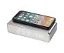 Беспроводное зарядное устройство Keen Wireless Charging Desk Clock Silver