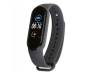 Ремешок для браслета Xiaomi Mi Band 5 Silicone Dark Grey