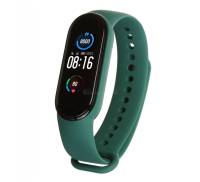 Ремешок для браслета Xiaomi Mi Band 5 Silicone Green