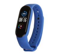 Ремешок для браслета Xiaomi Mi Band 5 Silicone Royal Blue