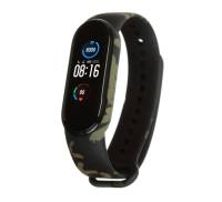 Ремешок для браслета Xiaomi Mi Band 5 Silicone Khaki Green