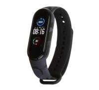 Ремешок для браслета Xiaomi Mi Band 5 Silicone Khaki Grey