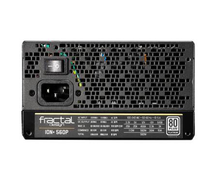 Блок питания Fractal Design Ion+Platinum 560W (FD-PSU-IONP-560P-BK-EU)