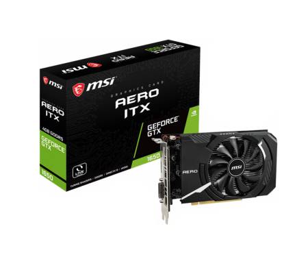 Видеокарта MSI GeForce GTX 1650 AERO ITX 4G
