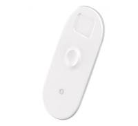 Беспроводное зарядное устройство Baseus Smart 3in1 Wireless Charger White