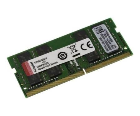 Модуль Kingston 16 GB SO-DIMM DDR4 2666 MHz (KVR26S19D8/16) 1