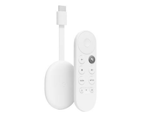 Медиаприставка Chromecast with Google TV Snow