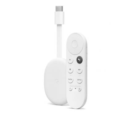 Медиаприставка Chromecast with Google TV Snow
