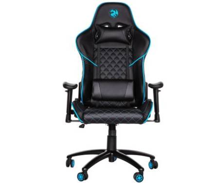 Кресло игровое 2E GC23 Black/Blue (2E-GC23BLB)