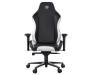 Кресло игровое 2E GC24 Black/White (2E-GC24BLW)