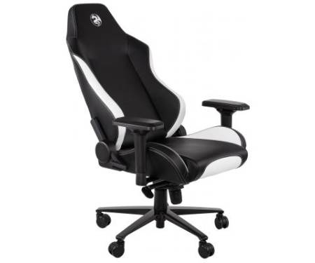 Кресло игровое 2E GC24 Black/White (2E-GC24BLW)