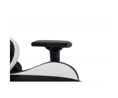 Кресло игровое 2E GC24 Black/White (2E-GC24BLW)